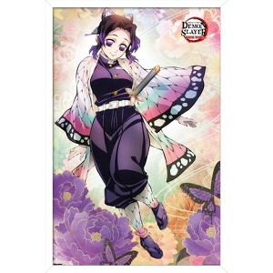 Trends International Demon Slayer: Hashira Training - Shinobu Framed Wall Poster Prints - 1 of 4