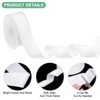 Unique Bargains Nylon White Velvet Ribbon 1-1/2 Inch x 10 Yards 1 Pc - 2 of 4