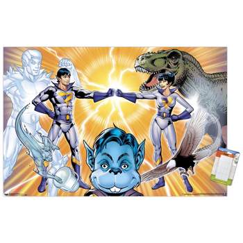 Trends International DC Comics TV - Super Friends - Wonder Twins Unframed Wall Poster Prints
