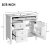 Modern 36 Inch Bathroom Vanity with Sink Top, Soft-Close Drawers and Tip-Out Tray, Freestanding Storage Cabinet for Bathroom-Maison Boucle - 3 of 4