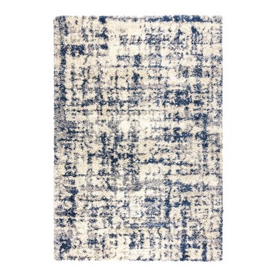 Gertmenian Anjou Abstract Modern Deep Plush Shag Indoor Polypropylene Area Rug