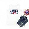 The Juniper Shop America Galaxy Coquette  Youth Tank Top - 3 of 4