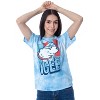 ICEE Women's Shirt Vintage Icee Polar Bear Logo Tie Dye Crop Top Tee Shirt Adult - 2 of 4