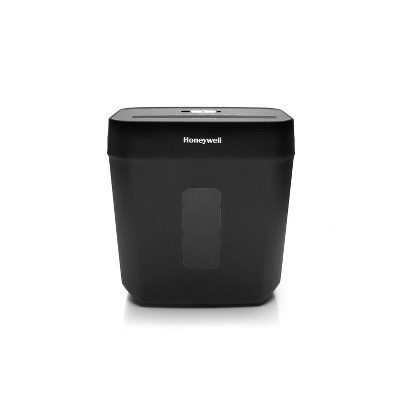 Honeywell 8 Sheet Micro Cut Paper Shredder for Home use Black: Automatic Start, Shreds Credit Cards, Thermal Protection