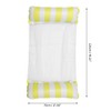 Unique Bargains Stripe Rectangular Pool Hammock Lounger 1 Set - 4 of 4