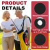 Unique Bargains Neoprene Waist-Mounted Lightweight Golf Ball Carry Bags 2 Pcs - 3 of 4