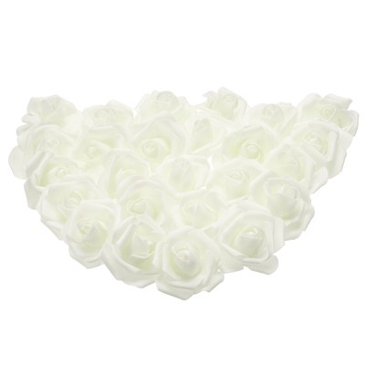 Unique Bargains Realistic Appearance Soft Texture Artificial Flower 100 Pcs