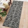 Modern Washable Rugs Rug for Living Room Soft Bedroom Rug Geometric Farmhouse Large Area Rug Non Slip Throw Rugs Non Shedding Stain - 2 of 4