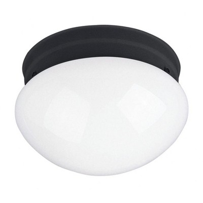 Maxim Lighting Essentials - 588x 1 - Light Flush Mount in  Black