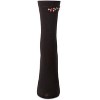 Memoi Women's "Tossed Gems" Rayon Blend Fashion Crew Sock Black 9-11 - 2 of 4