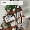 Whizmax Bookcase, 4-Tier Ladder Bookshelf, A-Shaped Ladder Shelf Display, Ladder Shelf Storage Organizer for Living Room, Home Office - 4 of 4