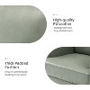 Wooden Upholstered Accent Chair Celadon Armchair | ARTFUL LIVING DESIGN - 3 of 4