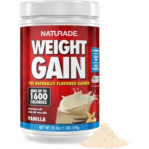 Naturade Weight Gain Powder Vanilla 20.3 Oz - 1 of 4