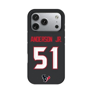 NFL Houston Texans Players Game Tactic Bump Cell Phone Case for Apple iPhone 17 Series - 1 of 4