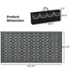 Reversible Outdoor Rug, Waterproof Plastic Straw with Carry Bag, 9' x 18' - 3 of 4