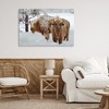 Stupell Industries Winter White Bison Canvas Art - 3 of 4