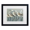 Trademark Fine Art -Norman Wyatt 'Shore Birds I' Matted Framed Art - 2 of 3