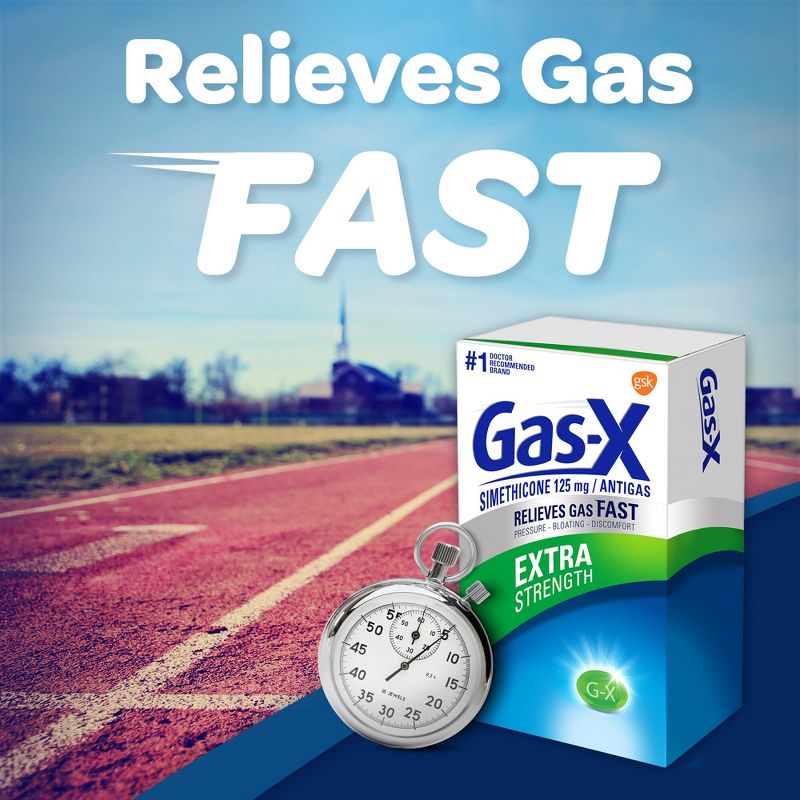 Gas-X Extra Strength Softgel for Gas Relief - 72ct, 4 of 11