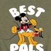 Boys' - Disney - Mickey & Pluto Best Pals Design Short Sleeve Graphic T-Shirt - 2 of 4