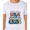 All-Stars of America T-Shirt Men's Baseball Inspired USA Tee - 4 of 4