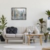 Stupell Industries Abstract Cityscape Buildings Black Framed Floater Canvas Wall Art - 2 of 4