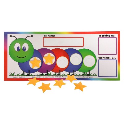 Kenson Kids Token Board Caterpillar, Classroom Pack