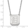 Black Bow Jewelry Sterling Silver Duquesne Dukes NCAA Necklace 18 Inch - 3 of 4
