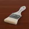 Mimik Synthetic Goat Hair Mottler Paint Brush - Short Handle Flat Watercolor Brush- Soft, Absorbent, Synthetic Paint Brush for Watercolor, Oil & - 3 of 4