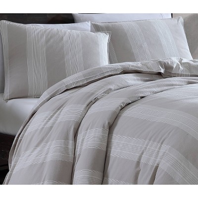 Riverbrook Home 2pc Queen Heron Comforter Bedding Set: Machine Washable, Stripe Pattern — фото 2