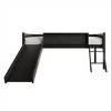 ChaletPosh Twin Size Wooden Loft Bed - 3 of 4