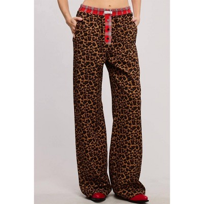 Women's Spotted In Style Pants - Mimosa