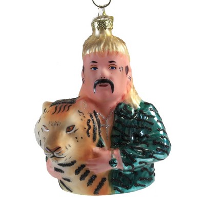 Holiday Ornament 4.75" Tiger King Joe Exotic Emmy Tv Murder Crime  -  Tree Ornaments