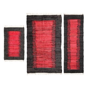 Burbank Collection Cotton Area Rug - Home Weavers - 1 of 4