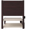 AFI Furnishings NoHo Platform Bed T with T Trundle ES - 4 of 4