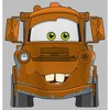 Girl's Cars Mater Big Face T-Shirt - 2 of 4