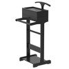 Wood Mens Valet Stand,Freestanding Suit Stand& Clothes Butler Valet Stand with Hanger, Tie&Belt Hooks - 4 of 4