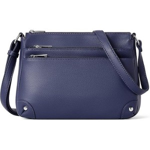 Crossbody Bags for Women, Medium Size Shoulder Handbags, Satchel Purse with Multi Zipper Pocket - 1 of 4