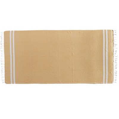 Kafthan Textile Cross Cotton Single Bath and Beach Towel