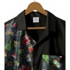 LA LEELA Men's Beach Short Sleeve Funky Santa Claus Party Dress Shirt Holiday Christmas Tree Hawaiian Gifts shirts for Men - 3 of 4