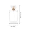 Unique Bargains Elegant Perfume Bottle for Bathroom Travel 1 Pc - 4 of 4