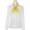 INSPIRE CHIC Women's Solid/Gradient Chiffon Square Soft Sheer Neck Scarves Neckerchief - 2 of 4