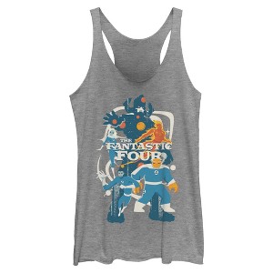 Womens The Fantastic Four: First Steps Villain and Heroes Racerback Tank - 1 of 4