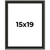 PosterPalooza | Antique Black Picture Frame - UV Acrylic, Foam Board Backing, Hanging Hardware - 2 of 4