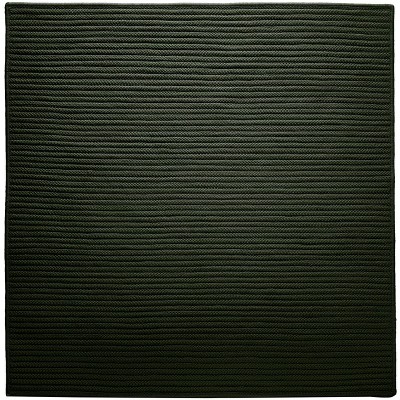 Colonial Mills Simply Home Solid Area Rug - Dark Green 5' square
