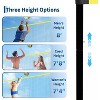 12/32ft Heavy-Duty Adjustable Volleyball Net System | Portable Freestanding Net with Poles, Carrying Bag - Easy Setup for Outdoor/Backyard/Beach - 2 of 4