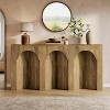 Tribesigns 62.99-Inch Long Sofa Console Table, Farmhouse Narrow Entryway Table - 2 of 4