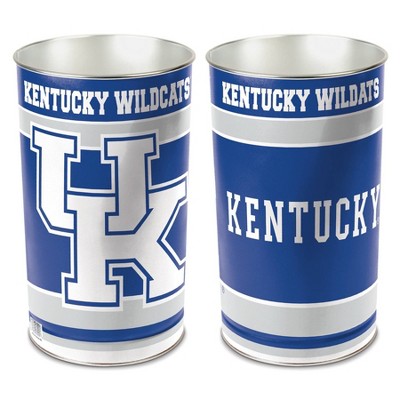 NCAA Kentucky Wildcats Tin Trash Can