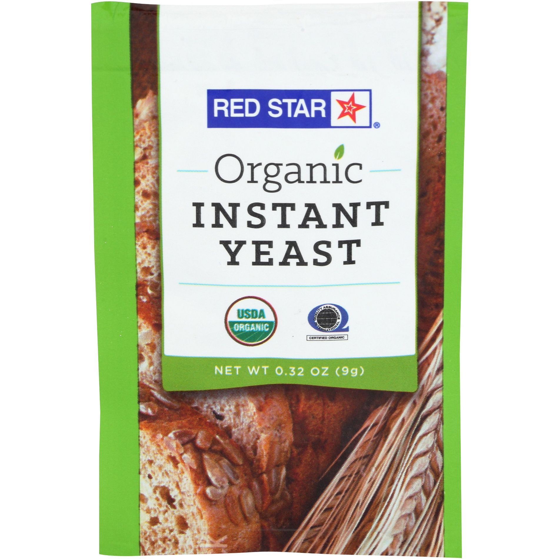 Red Star Organic Instant Yeast - Pack of 20 - 0.32 oz.