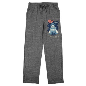 Gilmore Girls Hep Alien The Church Tour Women's Graphite Heather Sleep Pants - 1 of 4