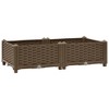 vidaXL Raised Bed 31.5"x15.7"x9.1" Polypropylene - 2 of 4